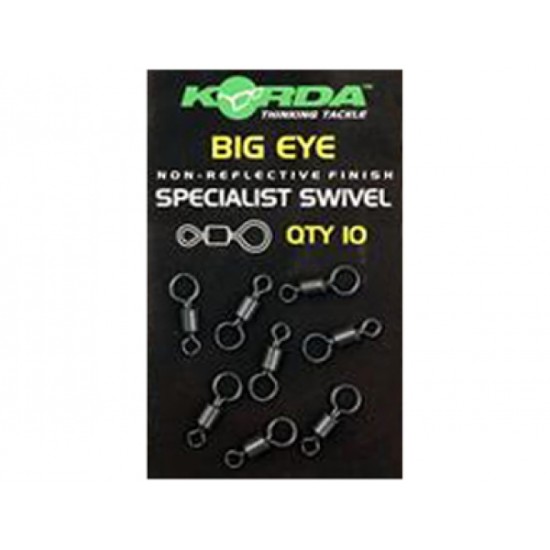 Korda Big Eye Specialist Swivel - вирбел с голямо ухо